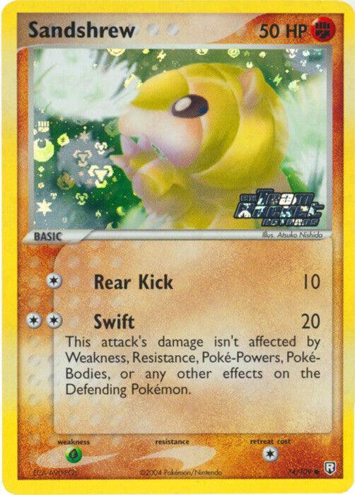 Sandshrew (74/109) (Stamped) [EX: Team Rocket Returns] - for just $19.30! 