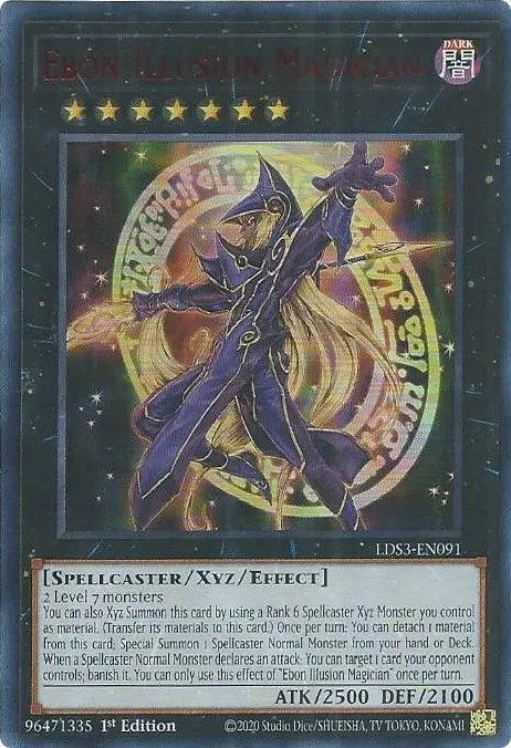 Ebon Illusion Magician (Red) [LDS3-EN091] Ultra Rare - for just $0.20! 