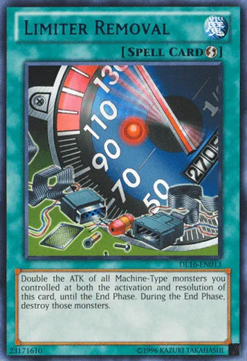 Limiter Removal (Blue) [DL16-EN013] Rare - for just $0.40! 