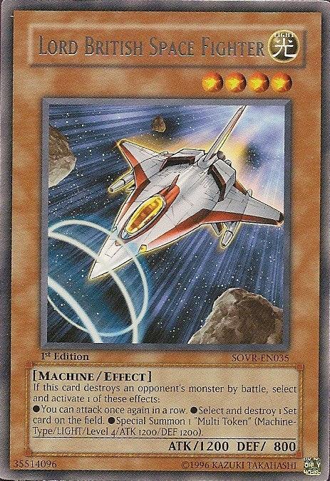 Lord British Space Fighter [SOVR-EN035] Rare - for just $0.25! 