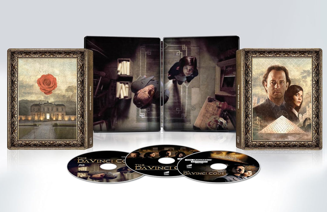 The Da Vinci Code - 20th Anniversary Limited Edition Steelbook (4K Ultra HD + Digital) - for just $39.99! 