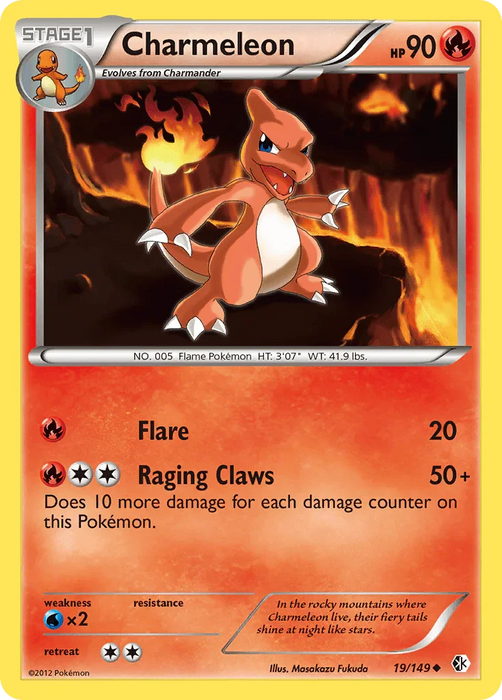 Charmeleon (19/149) [Black & White: Boundaries Crossed] - for just $0.95! 