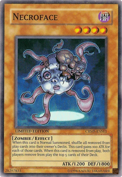 Necroface [CRMS-ENSE1] Super Rare - for just $0.75! 