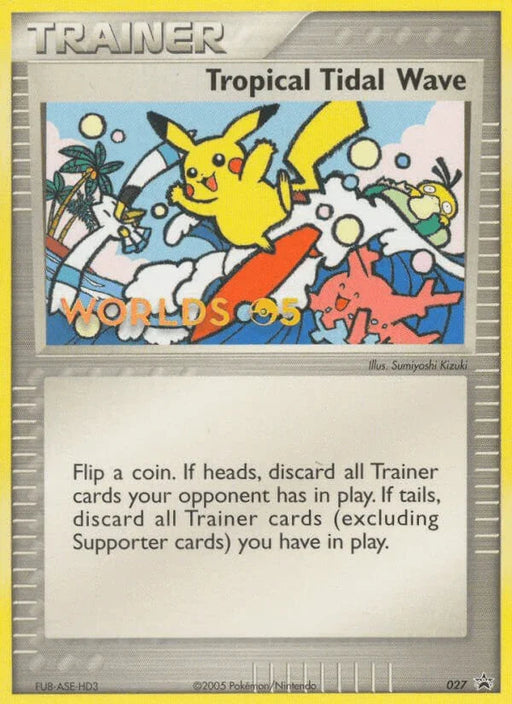 Tropical Tidal Wave (027) [Nintendo: Black Star Promos] - for just $0.10! 