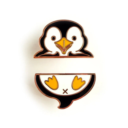 Pride Pals Enamel Pin Set - Penguin - for just $20! 