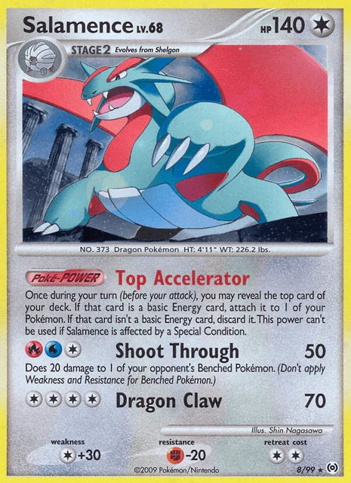 Salamence (8/99) [Platinum: Arceus] - for just $3.75! 