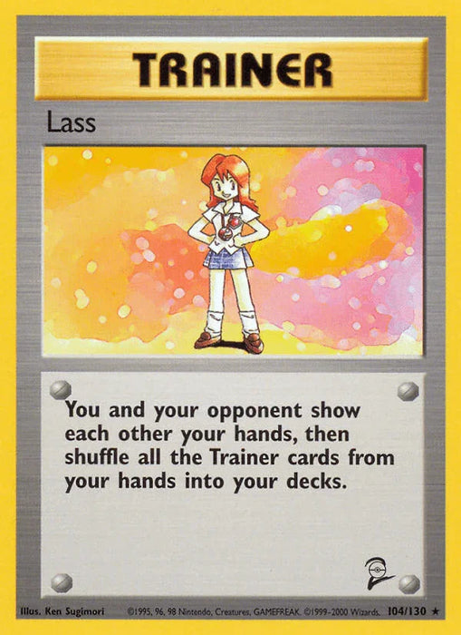 Lass (104/130) [Base Set 2] - for just $1.15! 