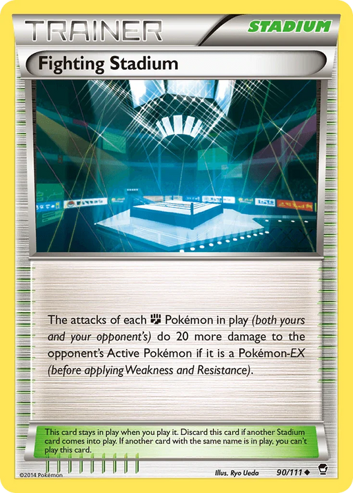 Fighting Stadium (90/111) [XY: Furious Fists] - for just $0.10! 