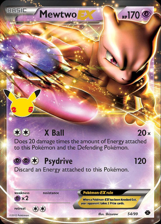 Mewtwo EX (54/99) [Celebrations: 25th Anniversary - Classic Collection] - for just $3.85! 