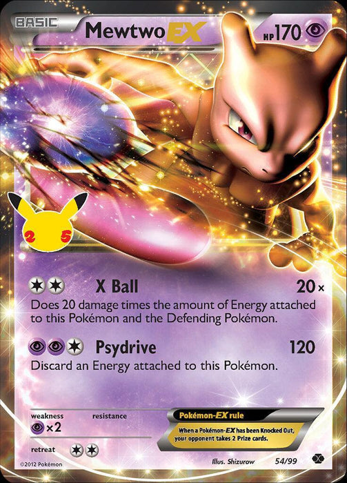 Mewtwo EX (54/99) [Celebrations: 25th Anniversary - Classic Collection] - for just $6.70! 