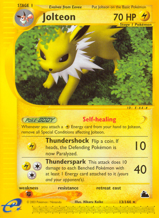 Jolteon (13/144) [Skyridge] - Just $5.20! Shop now at Retro Gaming of Denver