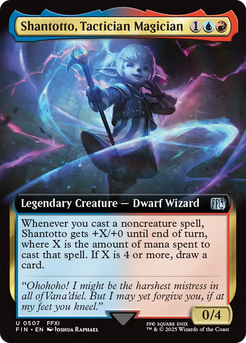 Shantotto, Tactician Magician (FIN-507) - FINAL FANTASY: (Extended Art) Foil - for just $2.11! 