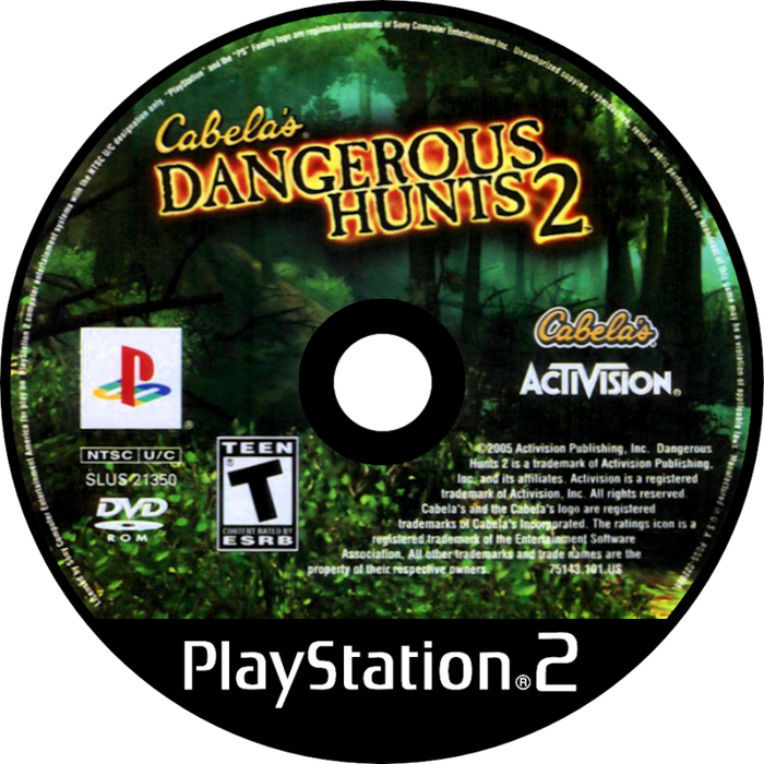 Cabela's Dangerous Hunts 2 – PlayStation 2 (PS2) - for just $5.99! 