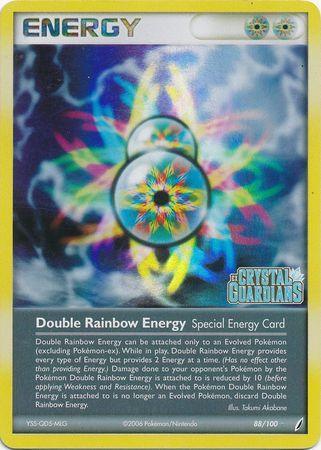 Double Rainbow Energy (88/100) (Stamped) [EX: Crystal Guardians] - for just $4.35! 