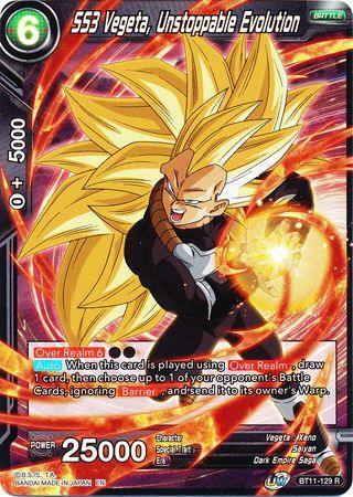 SS3 Vegeta, Unstoppable Evolution (BT11-129) [Vermilion Bloodline 2nd Edition] - for just $0.10! 