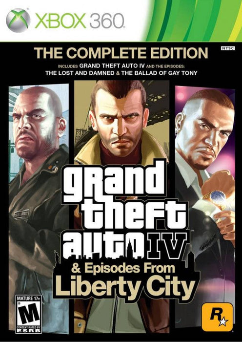 Grand Theft Auto IV [Complete Edition] – Xbox 360 (X360) - for just $18.99! 