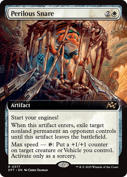 Perilous Snare (DFT-377) - Aetherdrift: (Extended Art) - for just $0.09! 