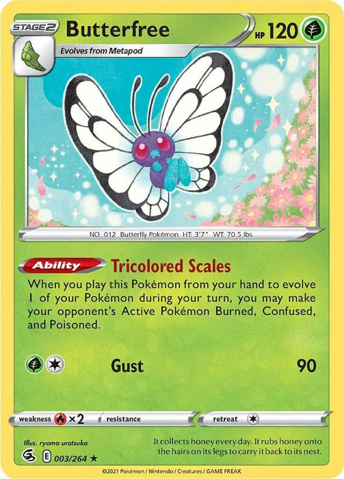 Butterfree (003/264) [Sword & Shield: Fusion Strike] - for just $0.10! 