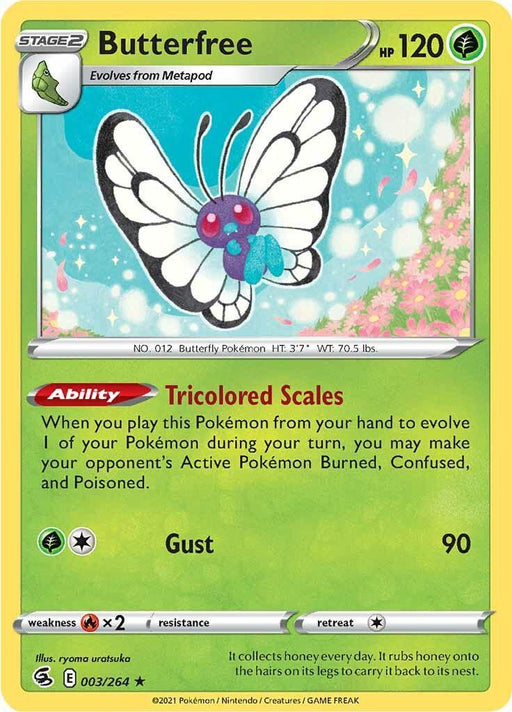 Butterfree (003/264) [Sword & Shield: Fusion Strike] - for just $0.15! 