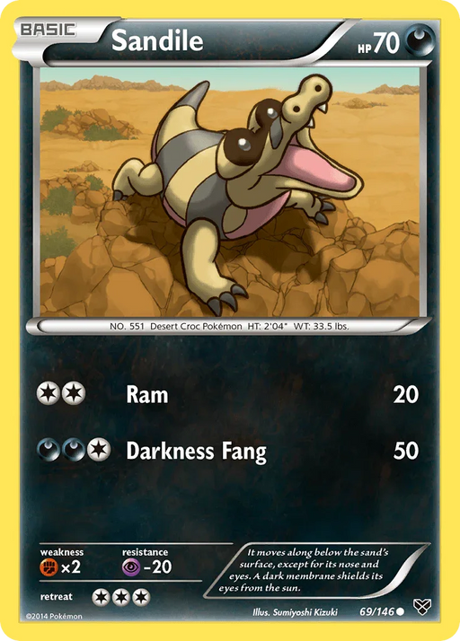 Sandile (69/146) [XY: Base Set] - for just $0.10! 