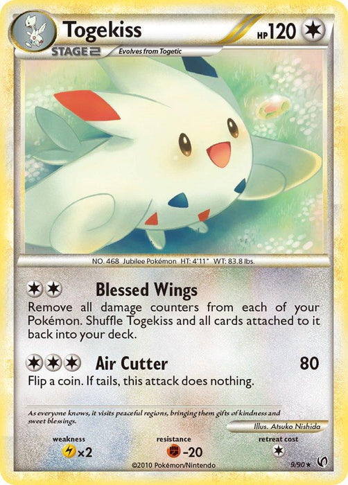 Togekiss (9/90) (Theme Deck Exclusive) [HeartGold & SoulSilver: Undaunted] - for just $1.25! 