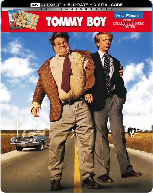 Tommy Boy - Limited Edition Steelbook (4K Ultra HD + Digital) - for just $32.99! 