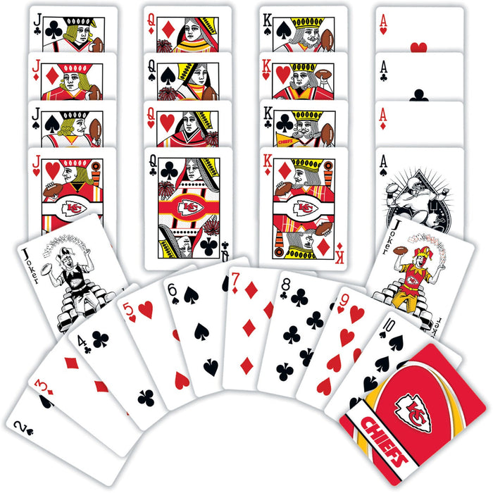 Kansas City Chiefs Playing Cards - 54 Card Deck - Just $6.99! Shop now at Retro Gaming of Denver