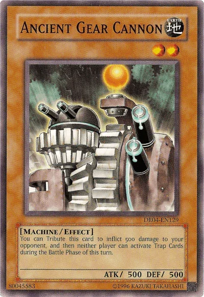 Ancient Gear Cannon [DR04-EN129] Common - for just $0.60! 