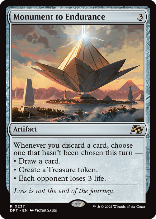 Monument to Endurance (DFT-237) - Aetherdrift - for just $4.94! 
