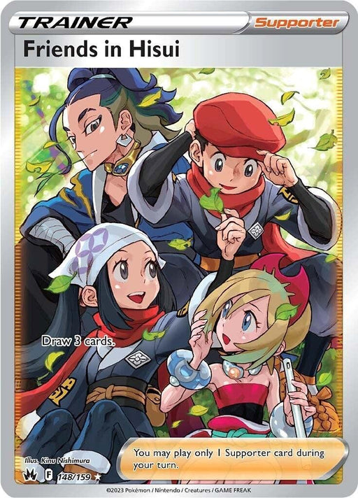 Friends in Hisui (148/159) (Full Art) [Sword & Shield: Crown Zenith] - for just $2.75! 