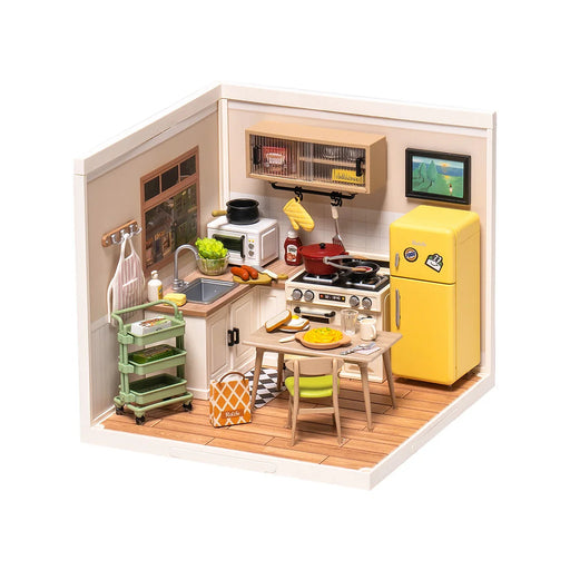 Rolife Happy Meals Kitchen DIY Plastic Miniature House - Just $43.90! Shop now at Retro Gaming of Denver