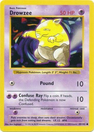 Drowzee (49/102) [Base Set Shadowless Unlimited] - for just $1.05! 