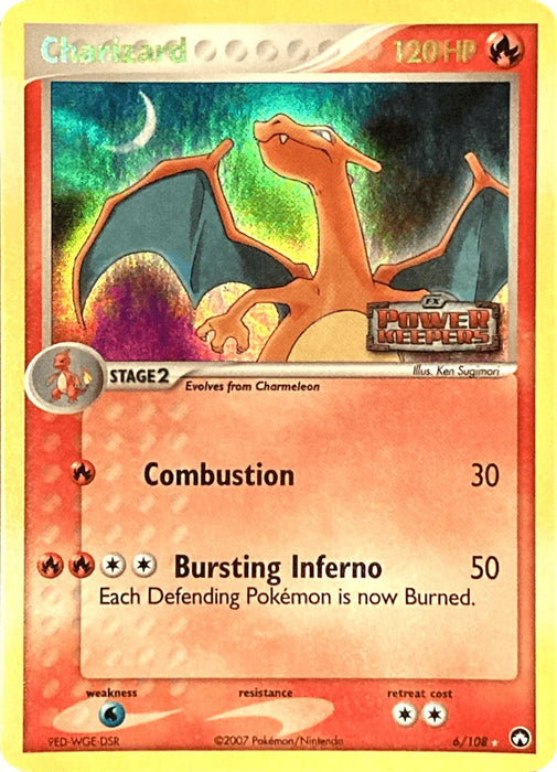 Charizard (6/108) (Stamped) [EX: Power Keepers] - for just $109.20! 