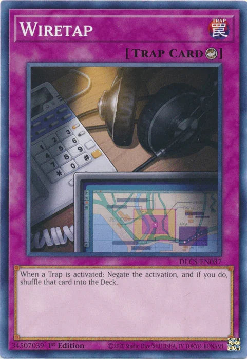 Wiretap [DLCS-EN037] Common - for just $0.20! 
