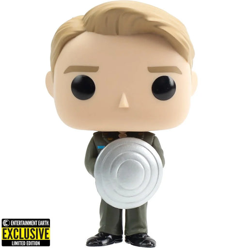 Funko Pop! Captain America with Prototype Shield - Entertainment Earth Exclusive - Premium Bobblehead Figures - Just $14.99! Shop now at Retro Gaming of Denver