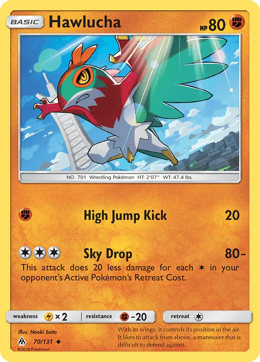 Hawlucha (70/131) [Sun & Moon: Forbidden Light] - for just $0.15! 