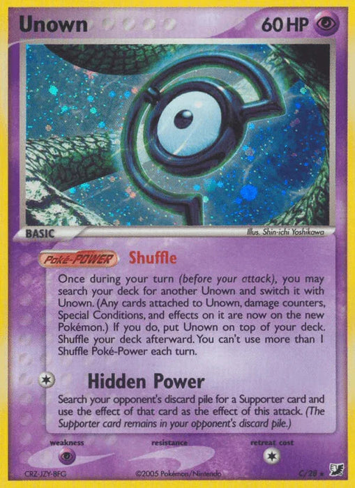 Unown (C) (C/28) [EX: Unseen Forces] - for just $16.40! 