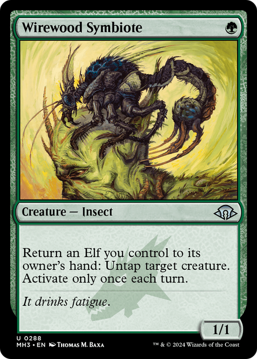 Wirewood Symbiote (MH3-288) - Modern Horizons 3 - for just $0.08! 
