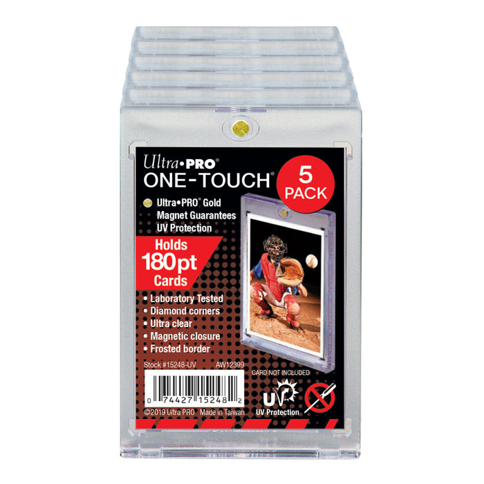 Ultra PRO: UV One-Touch Magnetic Holder - 180pt (5ct) - for just $0! 