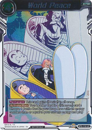 World Peace (Event Pack 4) (BT5-119) [Promotion Cards] - for just $0.10! 