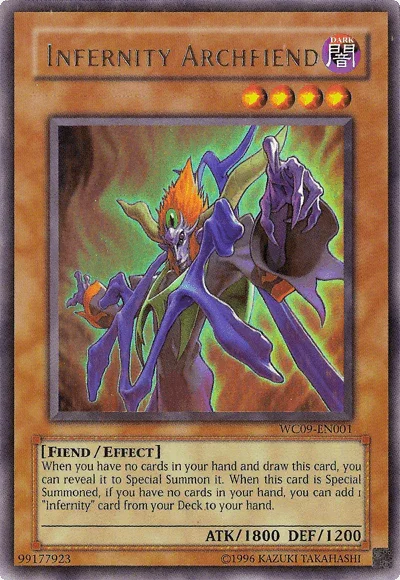 Infernity Archfiend [WC09-EN001] Ultra Rare - for just $2.80! 