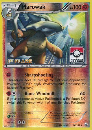 Marowak (78/162) (League Promo 1st Place) [XY: BREAKthrough] - for just $10.65! 