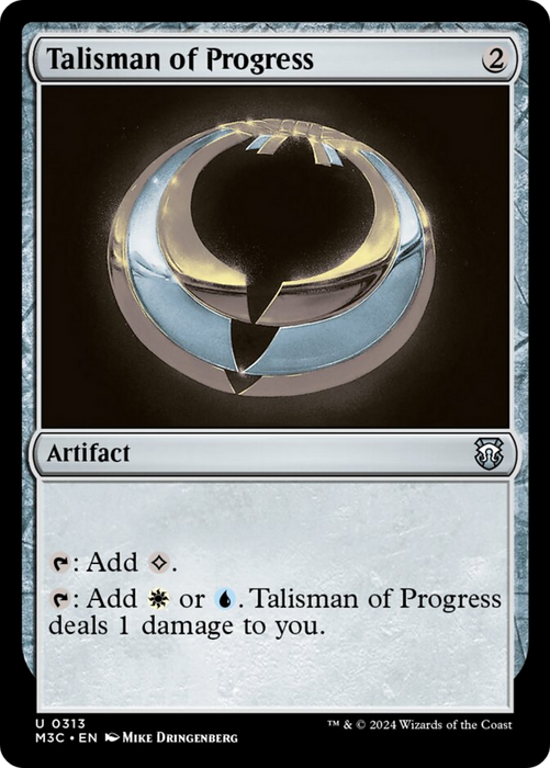 Talisman of Progress (Ripple Foil) [Modern Horizons 3 Commander] - Just $0.95! Shop now at Retro Gaming of Denver