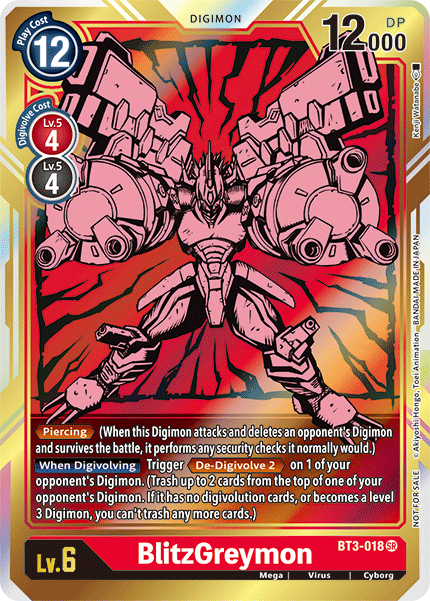 BlitzGreymon [BT3-018] (Alternate Art) [Release Special Booster Ver.1.5] - Just $0.09! Shop now at Retro Gaming of Denver