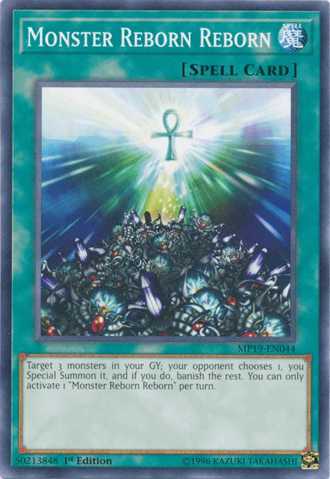 Monster Reborn Reborn [MP19-EN044] Common - for just $0.10! 