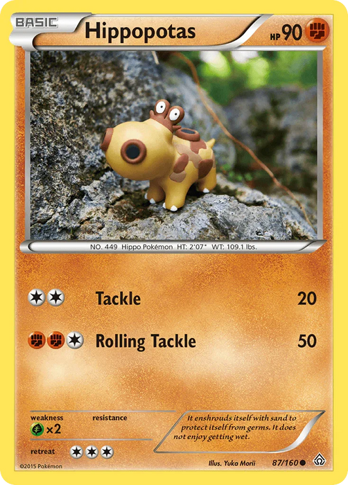 Hippopotas (87/160) [XY: Primal Clash] - for just $0.25! 