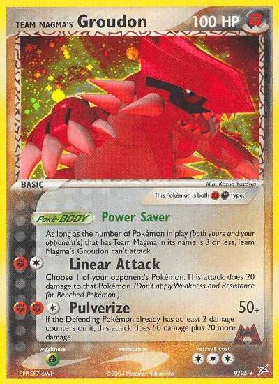 Team Magma's Groudon (9/95) [EX: Team Magma vs Team Aqua] - for just $49.15! 