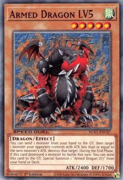 Armed Dragon LV5 [SGX1-ENC07] Common - for just $0.10! 
