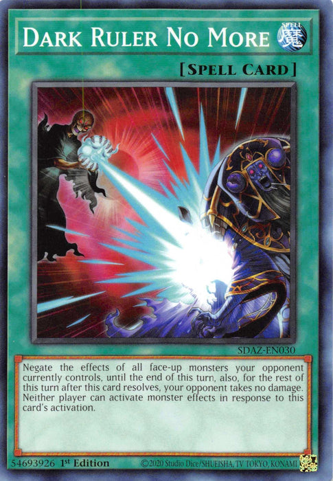 Dark Ruler No More [SDAZ-EN030] Common - for just $0.30! 