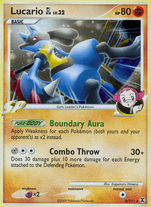 Lucario GL (8/111) [Platinum: Rising Rivals] - for just $10.85! 